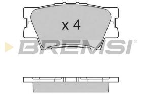 BREMS BP3252 - PASTIGLIE FRENO - BRAKE PADS