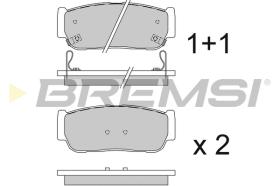 BREMS BP3267 - PASTIGLIE FRENO - BRAKE PADS