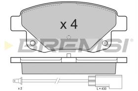 BREMS BP3275 - PASTIGLIE FRENO - BRAKE PADS