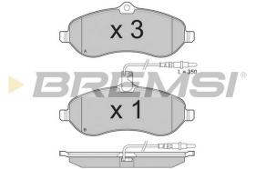 BREMS BP3283 - PASTIGLIE FRENO - BRAKE PADS