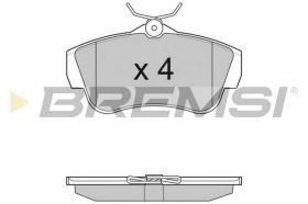 BREMS BP3284 - PASTIGLIE FRENO - BRAKE PADS