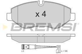 BREMS BP3292 - PASTIGLIE FRENO - BRAKE PADS