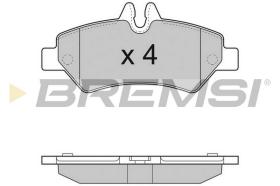 BREMS BP3293 - PASTIGLIE FRENO - BRAKE PADS