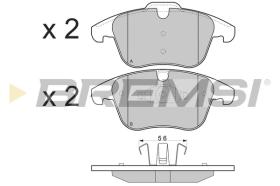 BREMS BP3297 - PASTIGLIE FRENO - BRAKE PADS