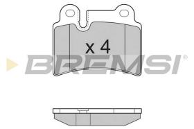 BREMS BP3302 - PASTIGLIE FRENO - BRAKE PADS