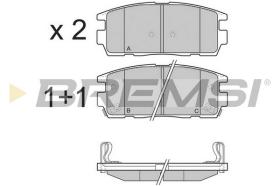 BREMS BP3304 - PASTIGLIE FRENO - BRAKE PADS