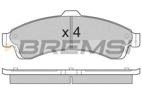 BREMS BP3308 - PASTIGLIE FRENO - BRAKE PADS