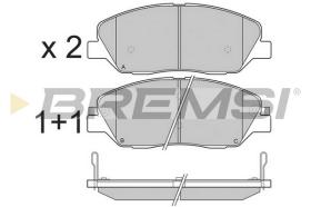 BREMS BP3313 - PASTIGLIE FRENO - BRAKE PADS