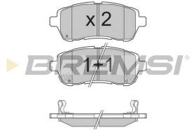 BREMS BP3316 - PASTIGLIE FRENO - BRAKE PADS