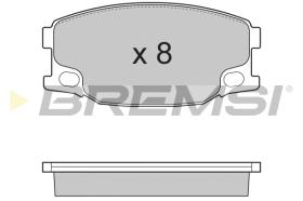 BREMS BP3318 - PASTIGLIE FRENO - BRAKE PADS