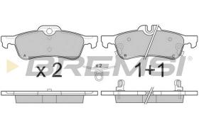 BREMS BP3320 - PASTIGLIE FRENO - BRAKE PADS