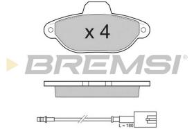 BREMS BP3326 - PASTIGLIE FRENO - BRAKE PADS