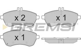 BREMS BP3327 - PASTIGLIE FRENO - BRAKE PADS