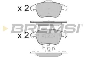 BREMS BP3330 - PASTIGLIE FRENO - BRAKE PADS