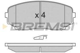 BREMS BP3332 - PASTIGLIE FRENO - BRAKE PADS