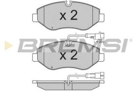 BREMS BP3334 - PASTIGLIE FRENO - BRAKE PADS