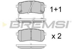 BREMS BP3337 - PASTIGLIE FRENO - BRAKE PADS