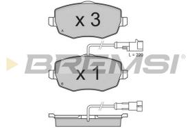 BREMS BP3338 - PASTIGLIE FRENO - BRAKE PADS