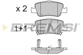 BREMS BP3341 - PASTIGLIE FRENO - BRAKE PADS