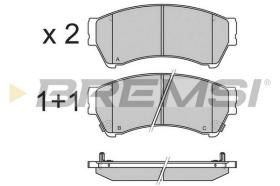 BREMS BP3343 - PASTIGLIE FRENO - BRAKE PADS