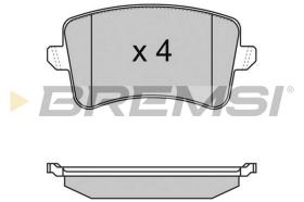 BREMS BP3349 - PASTIGLIE FRENO - BRAKE PADS