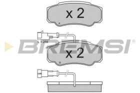 BREMS BP3357 - PASTIGLIE FRENO - BRAKE PADS