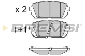 BREMS BP3359 - PASTIGLIE FRENO - BRAKE PADS