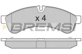 BREMS BP3365 - PASTIGLIE FRENO - BRAKE PADS