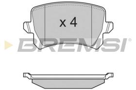 BREMS BP3366 - PASTIGLIE FRENO - BRAKE PADS