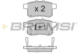 BREMS BP3370 - PASTIGLIE FRENO - BRAKE PADS