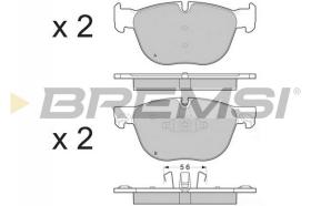 BREMS BP3371 - PASTIGLIE FRENO - BRAKE PADS