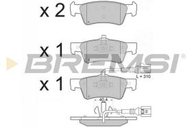 BREMS BP3372 - PASTIGLIE FRENO - BRAKE PADS