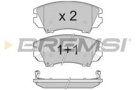 BREMS BP3377 - PASTIGLIE FRENO - BRAKE PADS