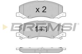 BREMS BP3378 - PASTIGLIE FRENO - BRAKE PADS