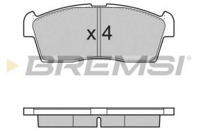 BREMS BP3380 - PASTIGLIE FRENO - BRAKE PADS