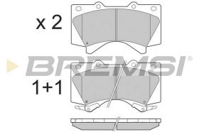 BREMS BP3381 - PASTIGLIE FRENO - BRAKE PADS