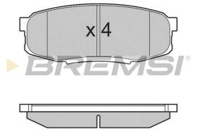 BREMS BP3382 - PASTIGLIE FRENO - BRAKE PADS