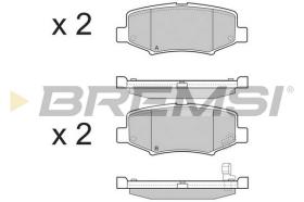 BREMS BP3398 - PASTIGLIE FRENO - BRAKE PADS