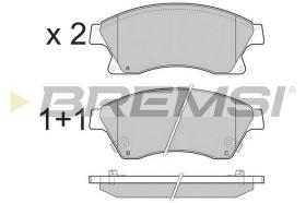 BREMS BP3404 - PASTIGLIE FRENO - BRAKE PADS