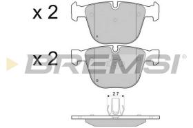 BREMS BP3410 - PASTIGLIE FRENO - BRAKE PADS