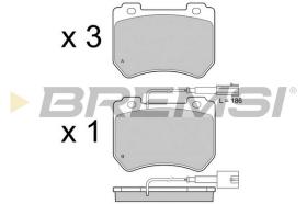 BREMS BP3412 - PASTIGLIE FRENO - BRAKE PADS