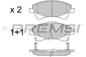 BREMS BP3422 - PASTIGLIE FRENO - BRAKE PADS