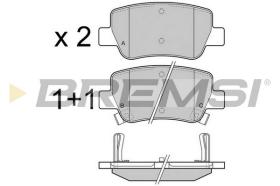 BREMS BP3423 - PASTIGLIE FRENO - BRAKE PADS