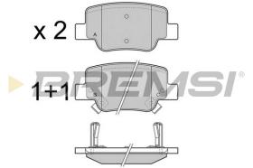 BREMS BP3424 - PASTIGLIE FRENO - BRAKE PADS