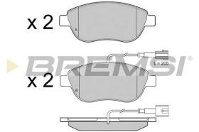 BREMS BP3426 - PASTIGLIE FRENO - BRAKE PADS