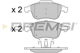 BREMS BP3431 - PASTIGLIE FRENO - BRAKE PADS