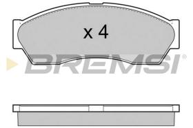 BREMS BP3434 - PASTIGLIE FRENO - BRAKE PADS