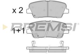 BREMS BP3435 - PASTIGLIE FRENO - BRAKE PADS