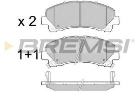 BREMS BP3442 - PASTIGLIE FRENO - BRAKE PADS