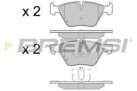 BREMS BP3447 - PASTIGLIE FRENO - BRAKE PADS